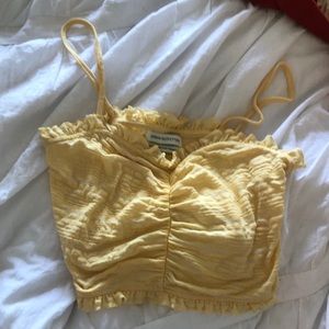 Urban Outfitters cute yellow tank top